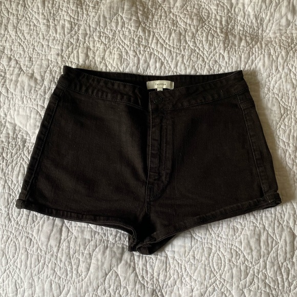 Talula Fitted Washed black short - Picture 1 of 3